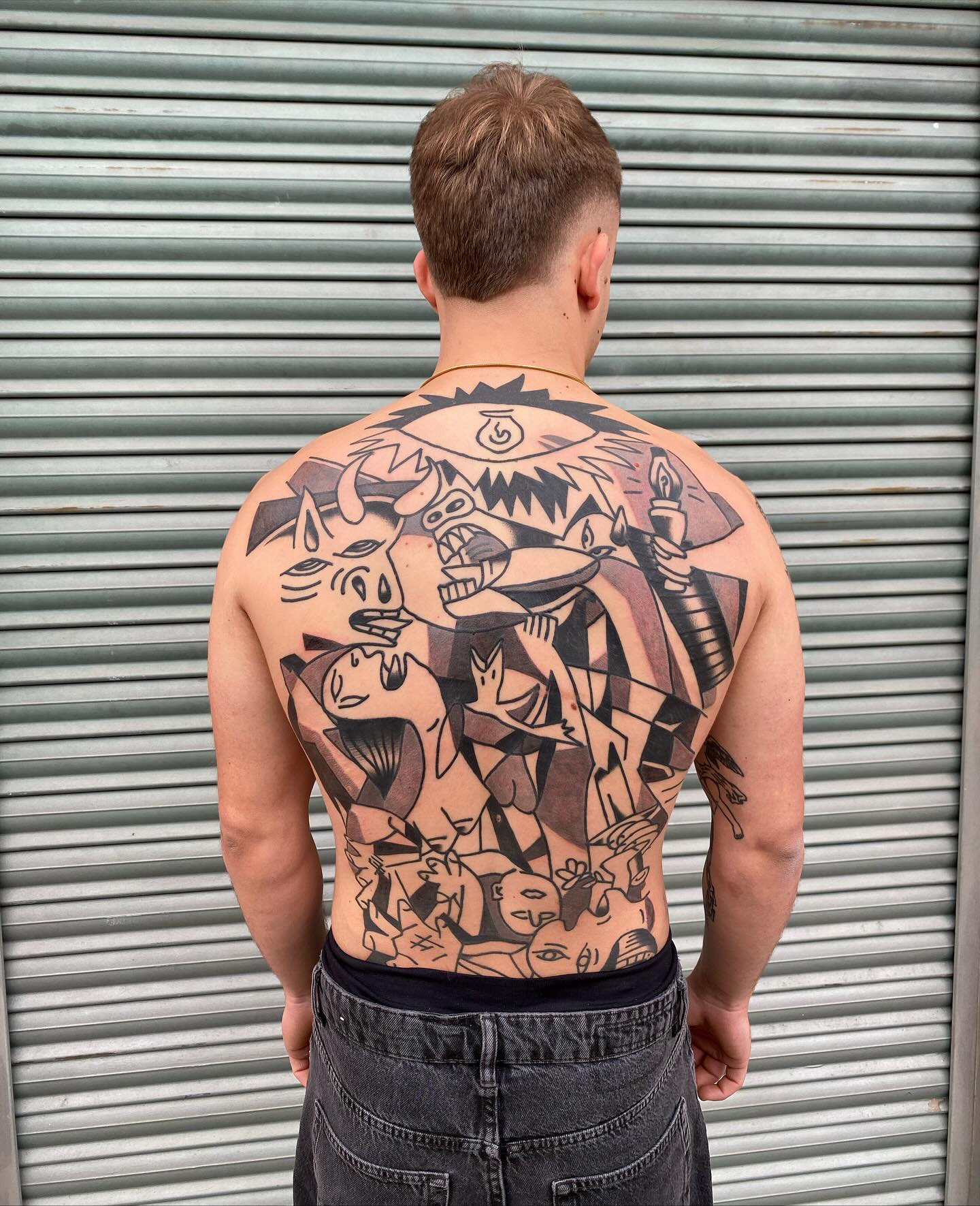 Tony Demony Picasso back piece