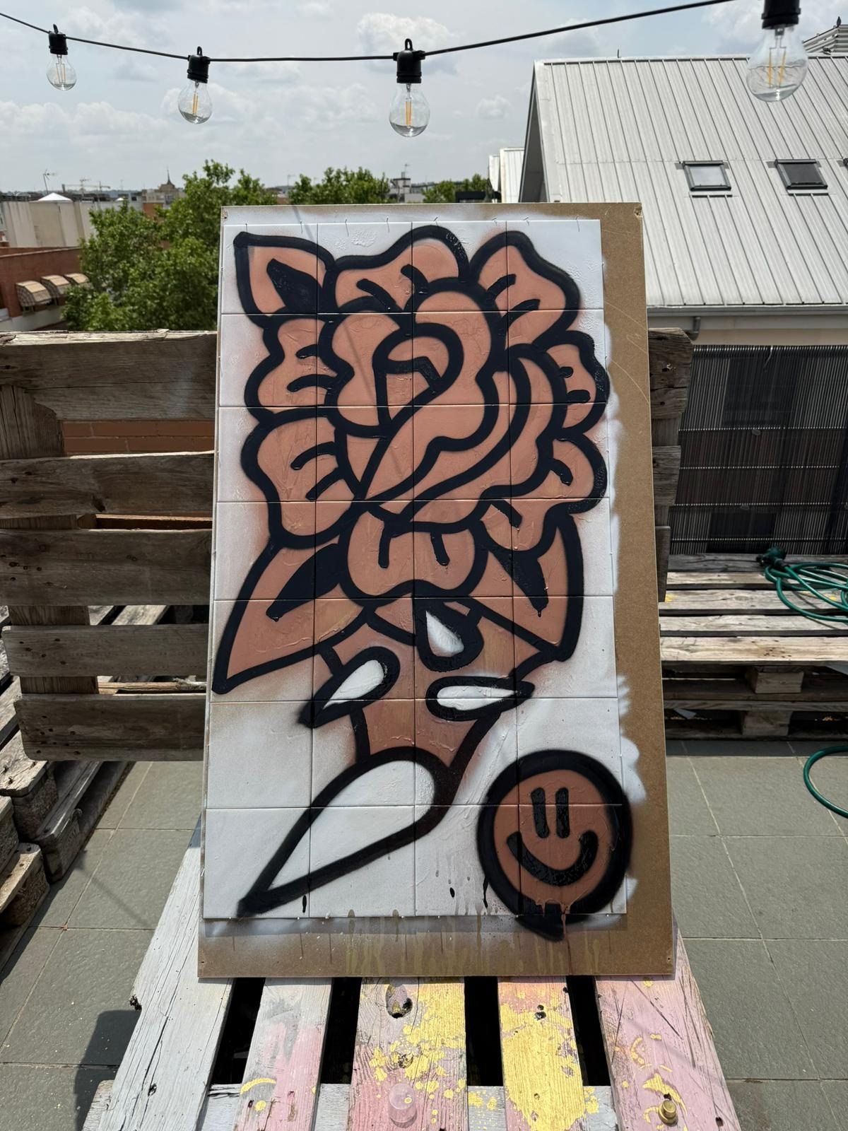 Street flower